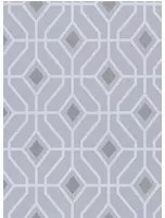 Gittertapete Laterza von Designers Guild - Platinum