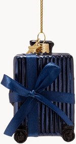 Addobbo di Natale in vetro soffiato Suitcase