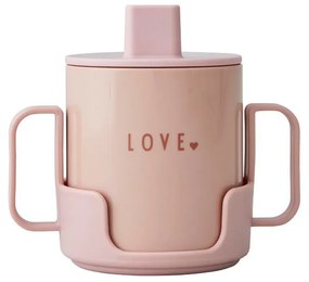 Tazza rosa per bambini Amore Mini - Design Letters