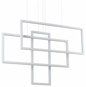 Ideal Lux -  Frame SP rectangle LED  - Lampada a sospensione rettangolare