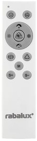Rabalux 71406 - Plafoniera da soffitto LED dimmerabile GOLWEN LED/22W/230V 3000-6500K + telecomando