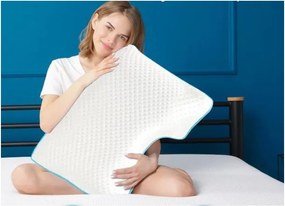 Cuscino anatomico con imbottitura in memory foam 40x58 cm – Mila Home