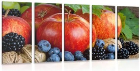 Quadri 5 pezzi – Raccolto autunnale