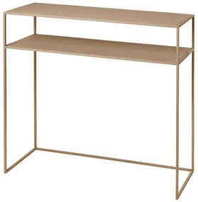 Consolle in metallo beige 35x85 cm Fera - Blomus