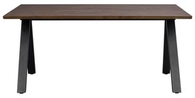 Tavolo da pranzo pieghevole con piano in rovere 170x100 cm Carradale - Rowico