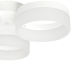 Plafoniera LED RING 3xLED/12W/230V bianco