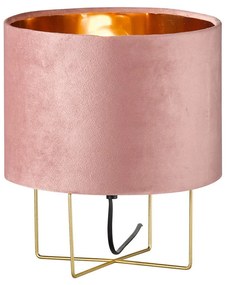 Lampada da tavolo rosa, altezza 32 cm Aura - Fischer &amp; Honsel