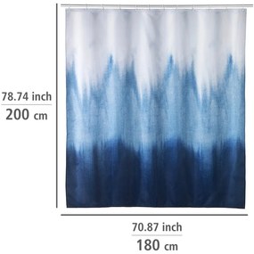 Tenda da doccia 180x200 cm Alara - Wenko
