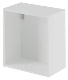 Struttura pensile da bagno bianco opaco L 30 x H 32 x P 17 cm