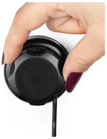 Coppa nera autoportante in metallo per spazzolini da denti Bestlock Black - Compactor