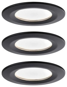 Paulmann 94473 - SET 3xLED/6W IP44 Lampada da incasso per bagno NOVA 230V