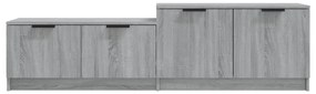 Mobile tv grigio sonoma 158,5x36x45 cm in legno multistrato