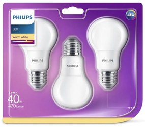 SET 3x Lampadina LED Philips E27/5,5W/230V 2700K