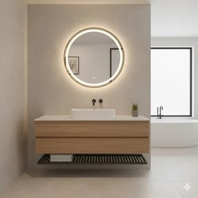 Zuma Line 3117 - Specchio da bagno LED dimmerabile 36W/230V 3000/4000/6000K Ø 80 cm IP44
