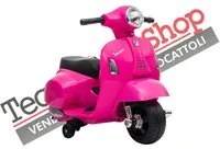 Moto Scooter Elettrico per Bambini Piaggio Vespa Mini GTS Super 6V colore Rosa