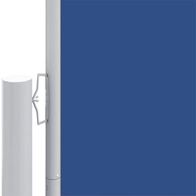 Tenda da Sole Laterale Retrattile Blu 180x1200 cm