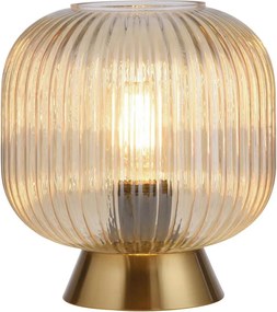 Schöner Wohnen 13573-27 - Lampada da tavolo NAMI 1xE27/25W/230V dorata/beige