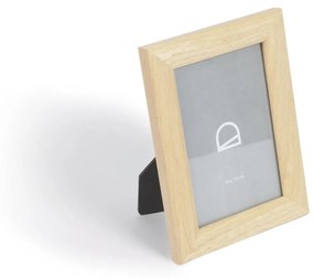 Kave Home - Cornice per foto Nazira piccola in legno finitura naturale 14 x 18 cm