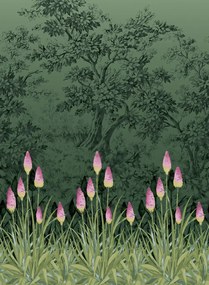 Little Greene Tapete Upper Brook Street - Night Garden