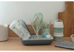 Beaba - Stendibottiglie verde/grigio