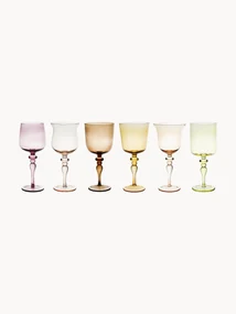 Set di 6 calici fatti a mano Goblet
