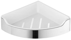 Aqualine - Mensola per doccia ad angolo SAMBA 21,8x30 cm cromo lucido