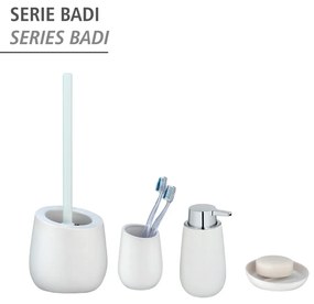 Distributore di sapone in ceramica bianca Badi - Wenko