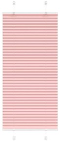 Tenda Plissettata Rosa 60x150 Cm Larghezza Tessuto 59,4 Cm /