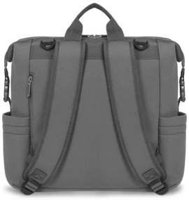 Lionelo - Borsa fasciatoio per passeggino CUBE Grey Stone