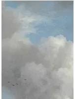 KEK Amsterdam Carta da parati panoramica Golden Age Clouds 2 - Multicolor - Breite 3.896m