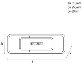 Luce LED dimmerabile LED/75W/230V 3000-6500K bianco/nero + telecomando