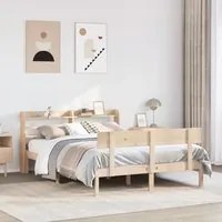 Letto senza Materasso 120x190 cm in Legno Massello di Pino 3306607