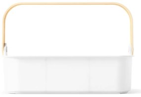 Organizzatore per bagno in plastica bianca Bellwood - Umbra