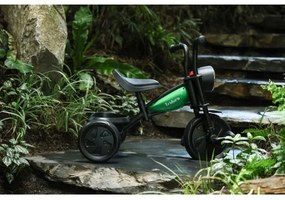 QPlay - Triciclo per bambini TRIDURO nero/verde
