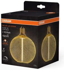 Lampadina LED dimmerabile DECOR  FILAMENT G125 E27/3,5W/230V 1800K oro - Osram