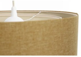 Lampadario a sospensione con filo BOHO TRINITI 1xE27/60W/230V marrone