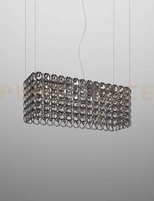 Giogali sospensione r1b cristallo nickel nero e cromo lucido 10 luc...
