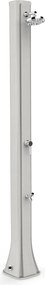 Doccia Solare da Giardino 40L Miscelatore e Lavapiedi Arkema Big Happy Five Bianco...