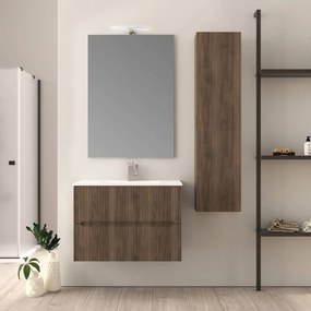 Mobile bagno Noce cannetato 80 cm Riga