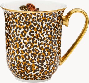 Tazza in Fine China Leopard