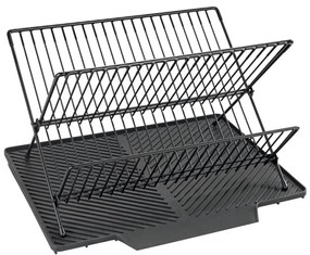 WENKO 54771100 - Scolapiatti NELIA 34x40 cm nero