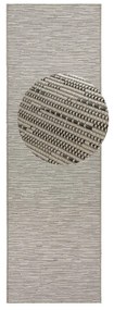 Runner grigio , 80 x 250 cm Nature - BT Carpet