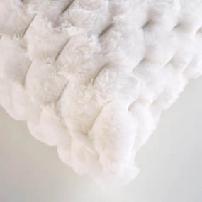 Cuscino decorativo in pelliccia finta 45x45 cm Frosty – douceur d'intérieur