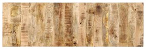 Testiera 160 Cm İn Legno Massello Di Mango Grezzo /