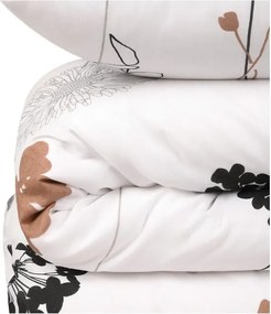 Biancheria da letto matrimoniale bianca 240x220 cm Atlantis - Mijolnir