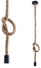 Lampadario LED a sospensione con filo ROPE 1xE27/8W/230V