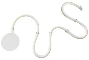 Applique LED moderno Teodor bianco IP20, luce bianco naturale 1980 lumen, NOVECENTO