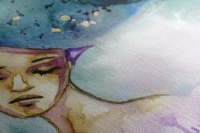 Stampa su tela – Fata lunare