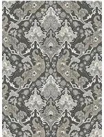 Cole & Son Carta da parati Pushkin - Charcoal/ Grey