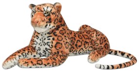 Giocattolo in Peluche Bulldog, Leone, Leopardo, Pantera, e Tigre XXL, Marrone / Leopardo